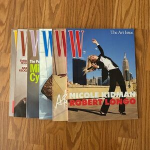 W Magazine 2024 lot Volume 1-6 Full Set